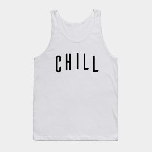 CHILL - Like Netflix Logo Tank Top